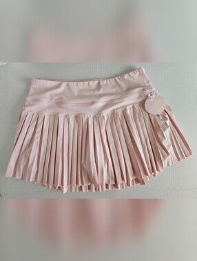 Pink Pleated Tennis Skort